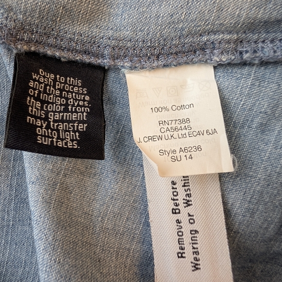 J. Crew Blue V-Neck Sleeveless Mini Sundress - Picture 13 of 15